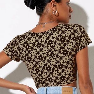 Motel Rocks Cropped Top